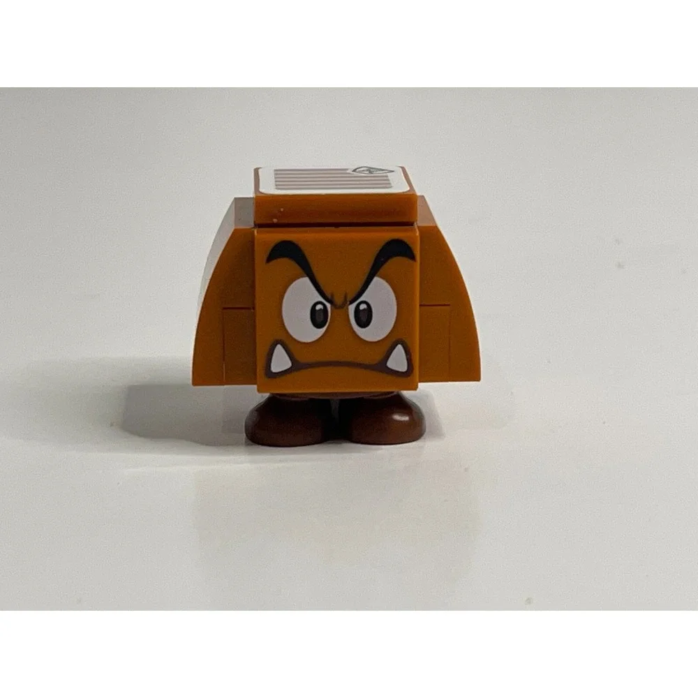 LEGO Angry Mario Goomba Super Little Figure Brown‎ Color For Kids Toy 71365 2018